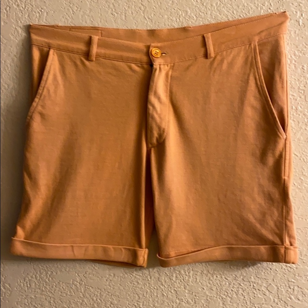 Fendi- Men’s Orange Shorts- Size 46